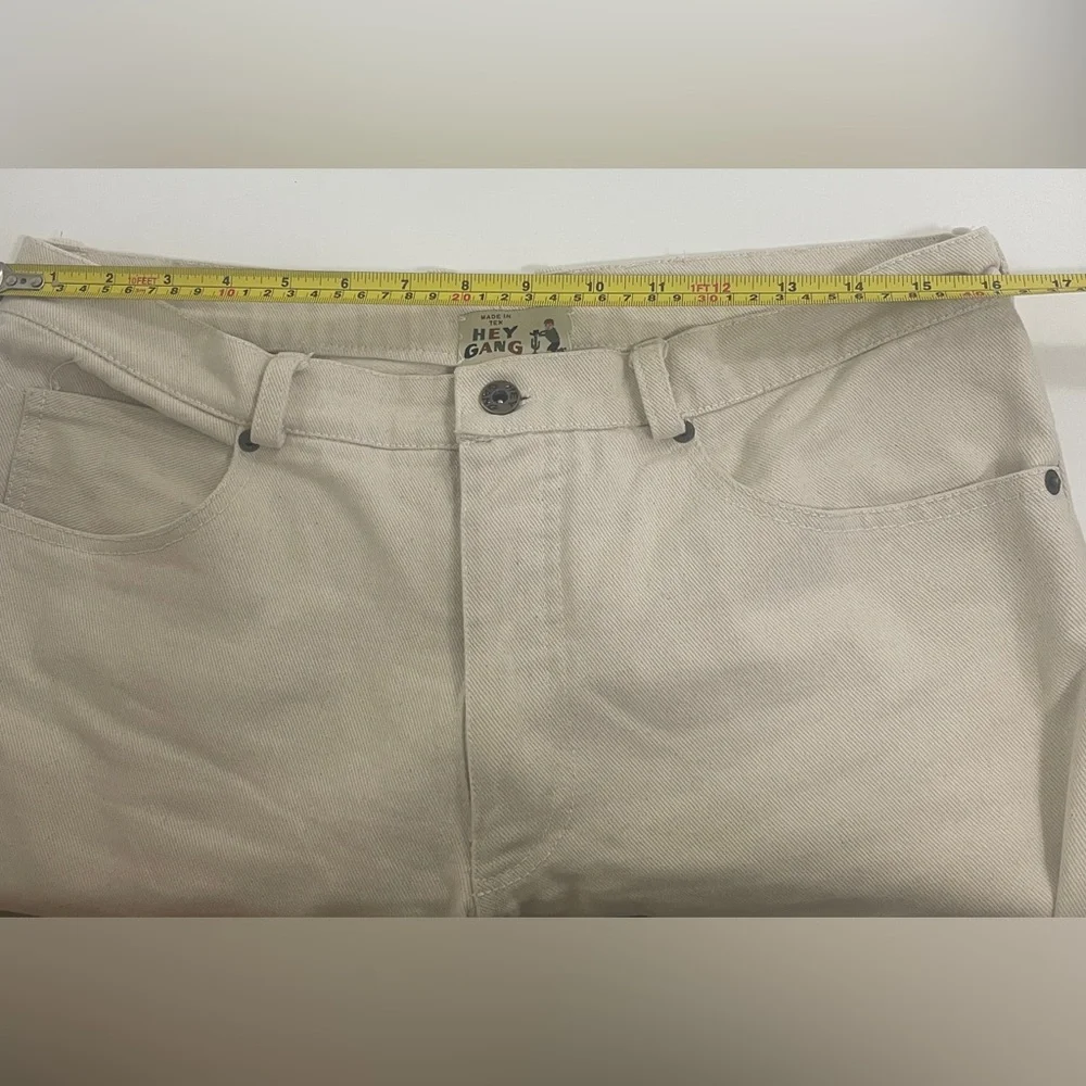 Hey Gang knee patch pants natural - Picture 8 of 9